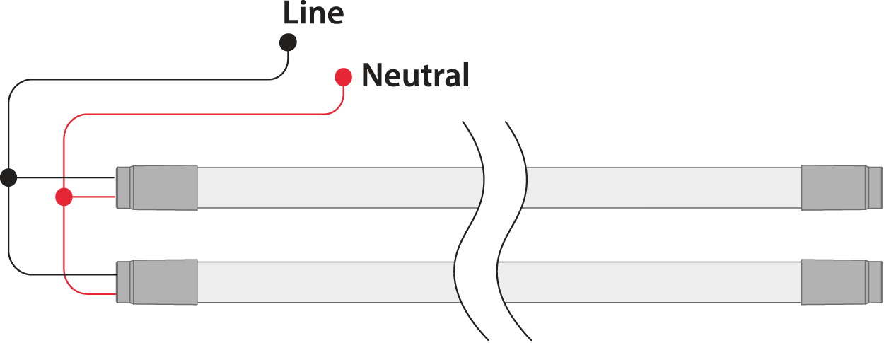 Diagram of single-ended wiring